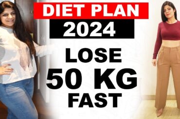 New year Diet Plan To Lose Weight Fast In Hindi 2024 | Lose 10 Kgs In 10 Days | Dr.Shikha Singh