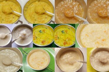 Healthy Weight Gaining Dinner Recipes for 6 to 12 month Baby Food  || 9 Dinner Recipes || Baby Food