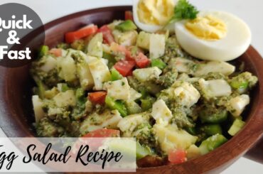 Egg Salad Recipe | Weight Loss Recipe | High Protein Salad |