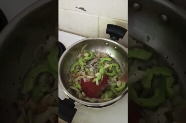 simple & easy bitter gourd gravy/healthy lunch recipes #shortsvideo