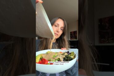 WANT TO GET HEALTHY IN 2024? Eat more chopped salads! With a good dressing, you’ll actually enjoy it