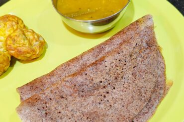 Black Rice Dosa recipe | Millet Rice Dosa | Healthy breakfast recipes #blackrice #breakfast #tiffin