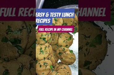 Easy & testy & healthy Lunch recipes Full recipe in my channel #gujratifoodchannel#foodie