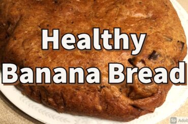 Healthy Banana Bread Recipe!! (Kitchen Struggles)
