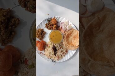 lunch thali #foodie #food #youtubeshorts #trending #khana #cooking #cook #recipe #healthy #lunch.