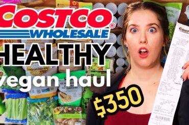 HEALTHY Vegan Costco Grocery Haul! Whole food plant-based, gluten-free