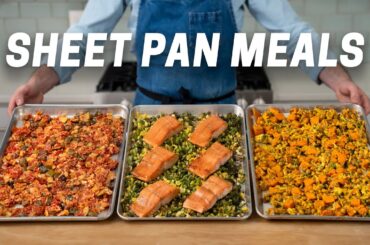 3 Easy (and Healthy) Sheet Pan Meals