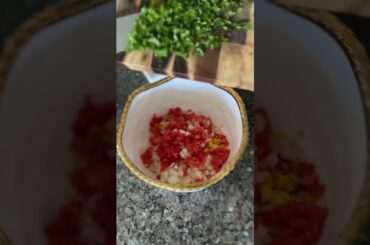 Easy healthy tuna salad #tunasalad #asmr #aesthetic #shorts #healthylifestyle