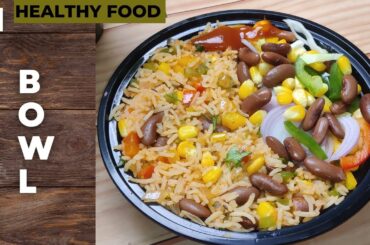 Healthy Food Bowl | Mexican Bowl | Weight Loss Recipe | Mexican Fried Rice