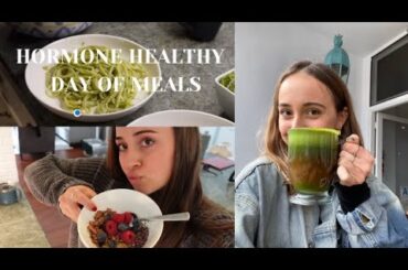 hormone healthy full day of eats l breakfast, lunch, & dinner recipes