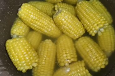 3 Ways To Make Corn Recipes | boiled corn | roasted corn | air fried corn | by nusrat in kitchen |