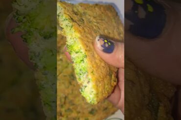 healthy breakfast recipe/brocolli omelette #cooking#recipe  #youtubeshorts #food #trending