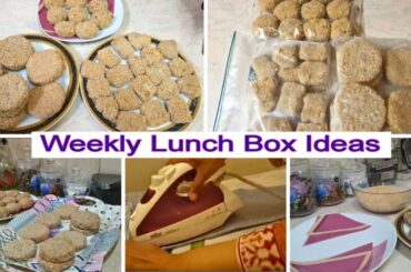 Weekly Lunch Box Ideas | Healthy Lunch Box Recipes | Budget Friendly Lunch Box Recipes