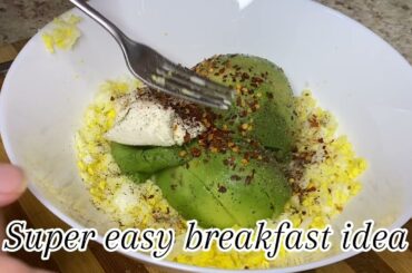 Egg & Avocado  Sandwich | Healthy  breakfast recipe in 2 mins #breakfast #toast  #recipeoftheday