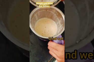 Healthy weight gain drink for babies#baby #food #youtubeshorts #shortvideo #shorts