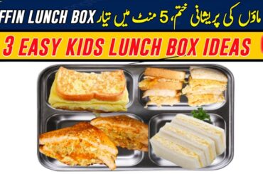 3 kids lunch box recipes | healthy lunch box recipes | kids tiffin box recipes| school lunch box |