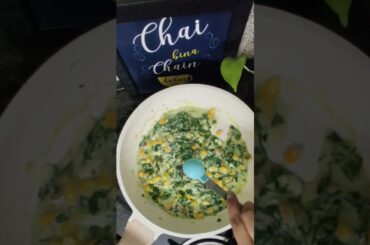 Try this healthy Spinach Corn Sandwich recipe and follow for more #healthyrecipes