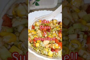 Sprouts salad | Healthy breakfast ideas | Healthy food recipes #healthylifestyle #shortsviral #short