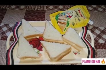 Egg Sandwich Recipe | Healthy Breakfast Recipe By Flame on hai