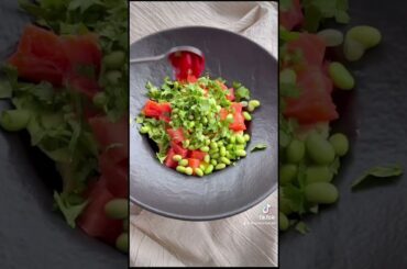 Healthy salad #cooking #healthydiet #protein #dinnerideas #easycooking