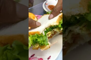Soo Tasty Sandwich | Healthy Breakfast  #shorts #foodshorts #sandwich #easybreakfast