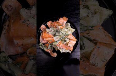 Healthy light salad ASMR #asmrcooking