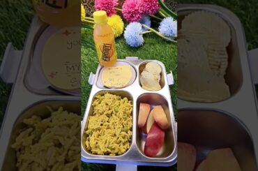 Lunch Box Idea For Kids #lunch box recipe #healthy lunch box #matar pulao lunch box #shorts