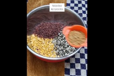 High Protein Rich Dosa/Multigrain Dosa/Healthy Breakfast/Perfect Breakfast Recipe