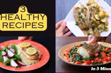 3 Delicious Recipes in 4:18 Minutes | Quick and Healthy Recipes