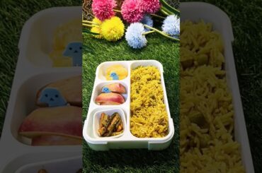 Lunch Box Idea For Kids #lunch box recipe #healthy lunch box #tehri lunch box #shorts