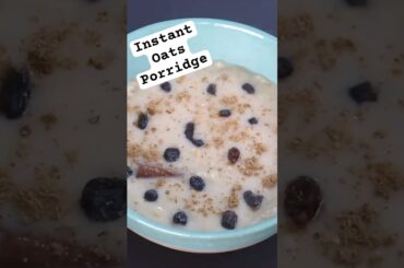 Instant Oats For Weight Loss