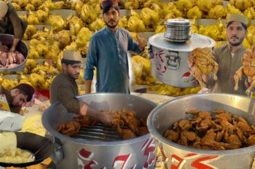 LAHORI DEGHI CHARGHA RECIPE | THE BEST WHOLE  STEAM CHIKEN | HEALTHY MEAL OF PAKISTANI STREET FOOD