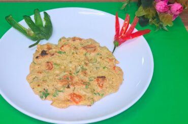 "Oats Chilla and Omelette  || Healthy Breakfast Recipes for Weight Loss :"