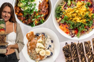 Plant Based Meal Prep for the week