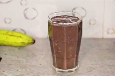 Banana Chocolate Smoothie | Healthy Breakfast Recipes | Era's Kitchen @ErasKitchen