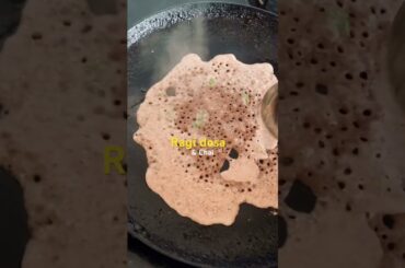Healthy breakfast -ragi dosa ft chai #shorts #recipe #health #healthy #food #dosa