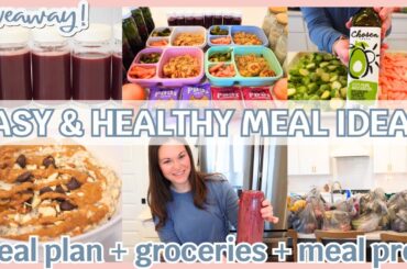 2024 MEAL PREP FOR BEGINNERS + Healthy Meal Ideas 2024 + Family Winter Dinner Ideas