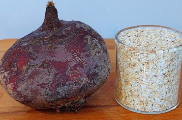 Take beetroot and oatmeal make this healthy recipe / gluten free recipe