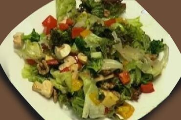 Healthy Salad Recipe | Salad In Balsamic Dressing | Sanjeev Kapoor | Khana Khazana