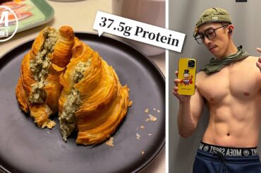 High Protein Dessert: Matcha Soymilk Ice Cream Sandwich, Quick Healthy Recipe for Building Muscle