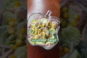 Cucumber raitSalad Recipe | Healthy Salad Recipes #shorts #salad