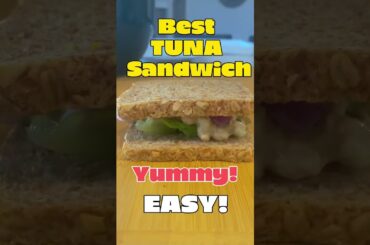 Best “TUNA” Sandwich. Healthy Recipe!