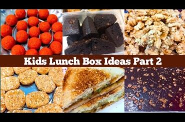 Healthy Lunch Box Preparation | Lunch box ideas Part 2