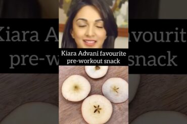 pre-workout snack recipe #shorts #celebrityrecipes #healthysnacks #kiaraadvanirecipe