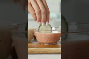 Healthy Dipping Sauces RECIPE #shorts #food #foodshorts #1stphorm