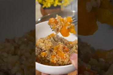 Brown Rice Bowl [Easy & Healthy] Leftover Pot Roast Dinner Idea #recipe #brownrice #potroast