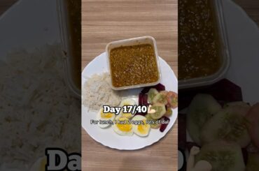 Day 17 of eating in calorie deficit & gymming #viral #ytshorts #whatieatinaday #shorts #food #recipe