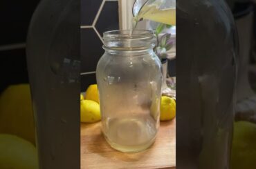 Healthy homemade ginger ale. Full recipe tomatotomatoe.ca #gingerale #easyrecipe #healthy