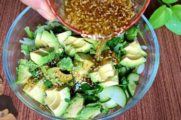 Green Salad Recipe | Refreshing Green Salad Super Healthy Salad