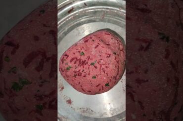 healthy breakfast beetroot poori#healthy breakfast ideas#beetroot poori#youtube shorts #shorts